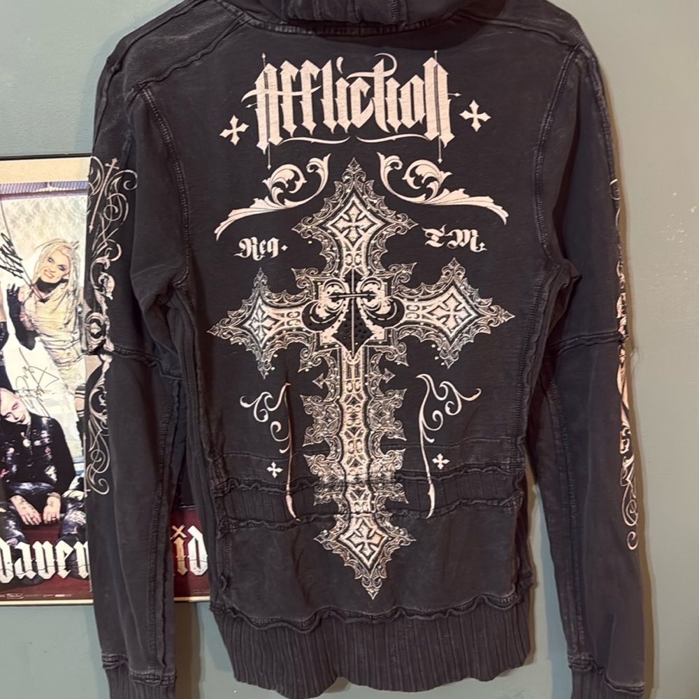VINTAGE AFFLICTION ZIP UP